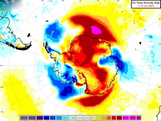 الحرارة ترتفع فوق معدلها الطبيعي.. شتاء حار في القطب الجنوبي يهدد العالم صورة رقم 2