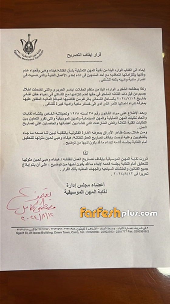 تحويل هيفاء وهبي للتحقيق في مصر ومنعها من العمل غناء وتمثيل! ماذا كان ردّها؟ صورة رقم 1