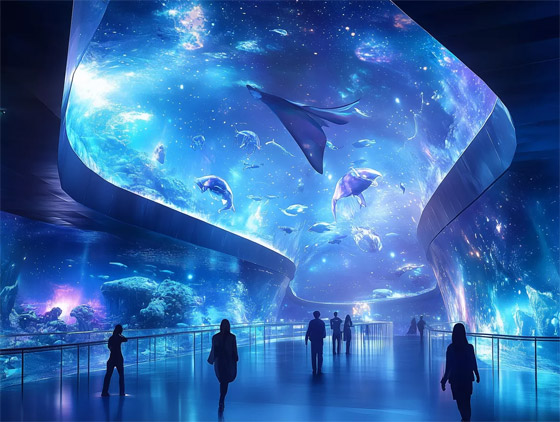 بالصور: منتزه على القمر بريشة الذكاء الاصطناعي صورة رقم 3