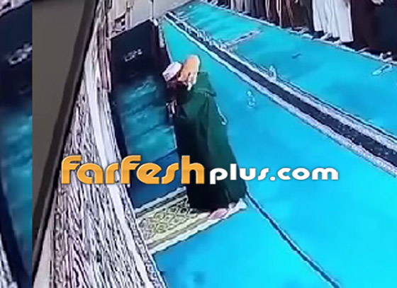 قطة تقفز على كتف إمام مسجد أثناء صلاته.. وتخطف الأنظار! فيديو صورة رقم 3