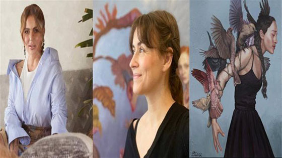 مها الصغير طليقة احمد السقا تعترف بسرقة لوحة فنية وتعتذر..والرسامة الأصلية مصممة على رفع دعوى! صورة رقم 5