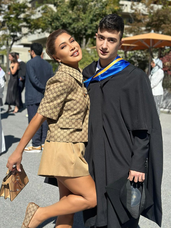 نوال الزغبى تحتفل بفخر بتخرج ابنها جورجي من جامعة سويسرا صورة رقم 1 نوال الزغبى تحتفل بفخر بتخرج ابنها جورجي من جامعة سويسرا صورة رقم 1
