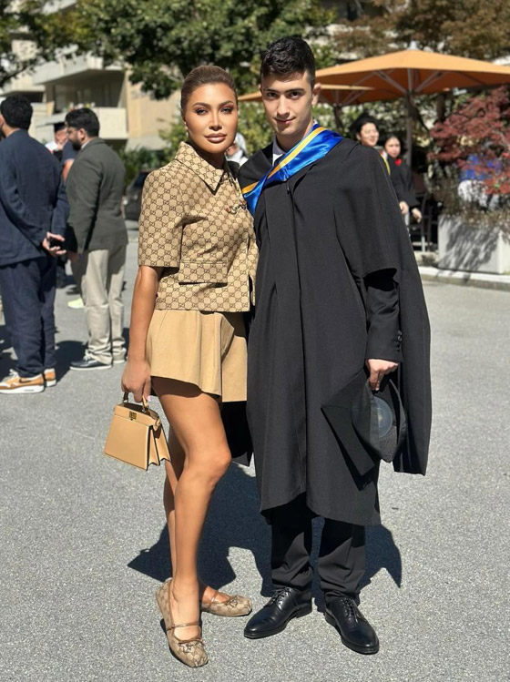 نوال الزغبى تحتفل بفخر بتخرج ابنها جورجي من جامعة سويسرا صورة رقم 2 نوال الزغبى تحتفل بفخر بتخرج ابنها جورجي من جامعة سويسرا صورة رقم 2