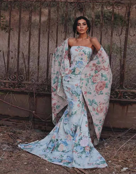 نادين الراسي تثير الاعجاب والتساؤلات: فستان أنيق ورسالة غامضة صورة رقم 4