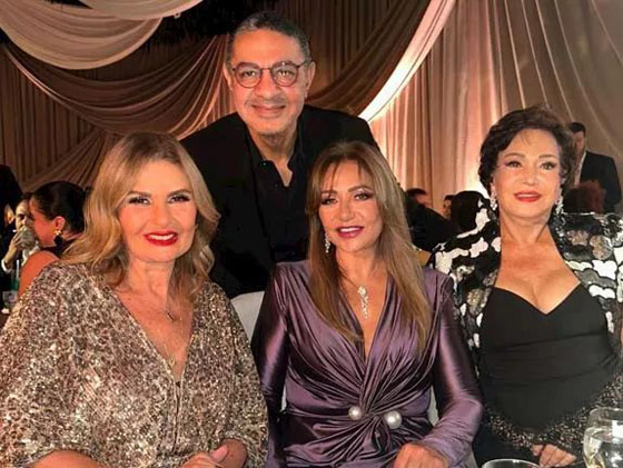 النجوم بزفاف نجل بيومي فؤاد: يسرا، احمد سعد، دنيا وايمي سمير غانم، كريم محمود عبدالعزيز و.. صورة رقم 4 النجوم بزفاف نجل بيومي فؤاد: يسرا، احمد سعد، دنيا وايمي سمير غانم، كريم محمود عبدالعزيز و.. صورة رقم 4