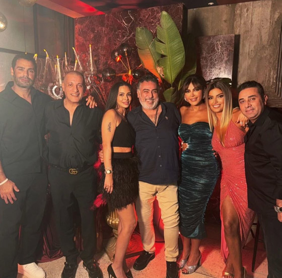 النجوم يحتفلون مع ريهام حجاج بعيد ميلادها، وماجد المصري يثير الجدل بقميص شفاف! صورة رقم 5 النجوم يحتفلون مع ريهام حجاج بعيد ميلادها، وماجد المصري يثير الجدل بقميص شفاف! صورة رقم 5