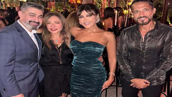 النجوم يحتفلون مع ريهام حجاج بعيد ميلادها، وماجد المصري يثير الجدل بقميص شفاف! صورة رقم 2 النجوم يحتفلون مع ريهام حجاج بعيد ميلادها، وماجد المصري يثير الجدل بقميص شفاف! صورة رقم 2