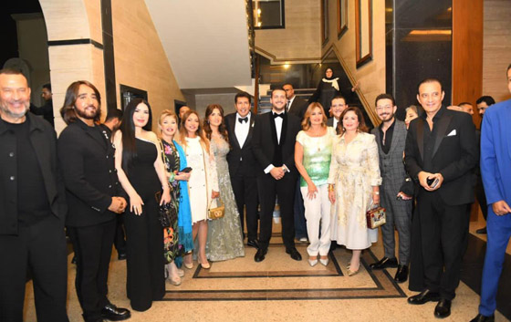 حفل زفاف نجل هاني رمزي: حضور العديد من نجوم الفن ووزير الرياضة  صورة رقم 4