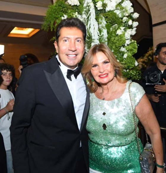 حفل زفاف نجل هاني رمزي: حضور العديد من نجوم الفن ووزير الرياضة  صورة رقم 6