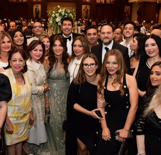 حفل زفاف نجل هاني رمزي: حضور العديد من نجوم الفن ووزير الرياضة  صورة رقم 7