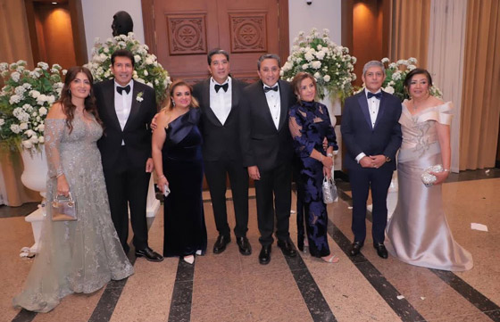 حفل زفاف نجل هاني رمزي: حضور العديد من نجوم الفن ووزير الرياضة  صورة رقم 8