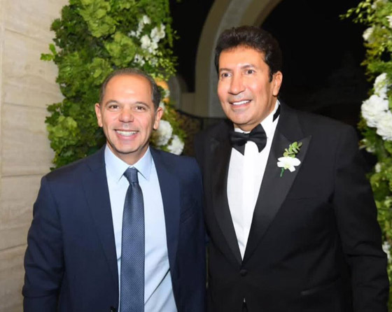 حفل زفاف نجل هاني رمزي: حضور العديد من نجوم الفن ووزير الرياضة  صورة رقم 11