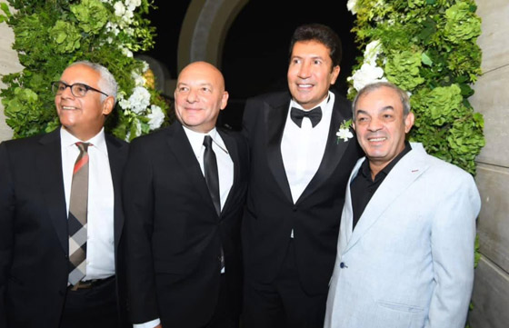 حفل زفاف نجل هاني رمزي: حضور العديد من نجوم الفن ووزير الرياضة  صورة رقم 15