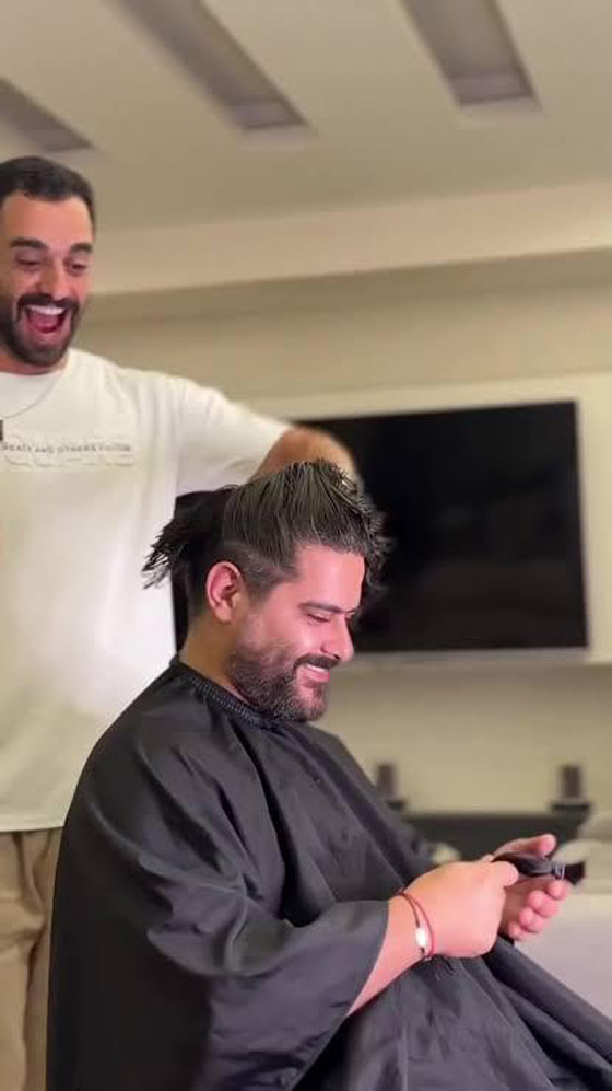 ناصيف زيتون يقص شعره الطويل ويظهر بـ لوك جديد.. وينتظر ذا فويس! صورة رقم 3