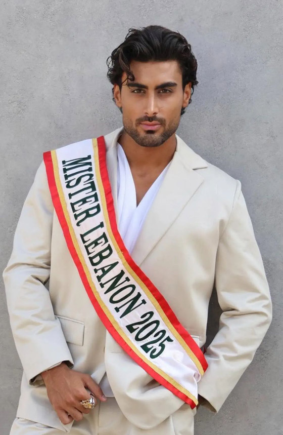  لبنان تتفوق من جديد: فوز سعد الدين حنينة بلقب وصيف ملك جمال العالم صورة رقم 2