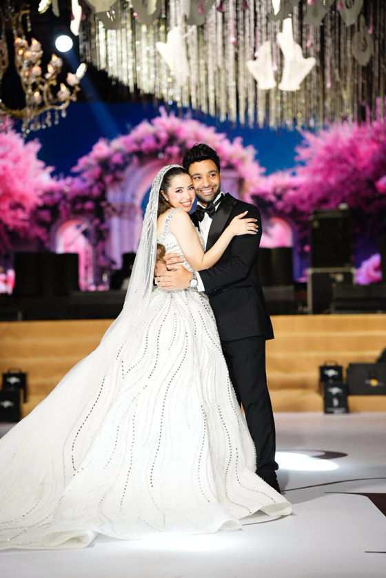 نجوم الفن يشاركون بحفل زفاف أسطوري لـ أحمد جمال وفرح الموجي صورة رقم 1