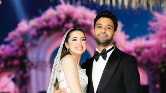 نجوم الفن يشاركون بحفل زفاف أسطوري لـ أحمد جمال وفرح الموجي صورة رقم 4