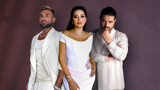 ذا فويس: مفاجآت وتحديات المتسابقين والحكام ناصيف زيتون، أحمد سعد ورحمة رياض تقول بثقة: الفائز من فريقي! صورة رقم 3