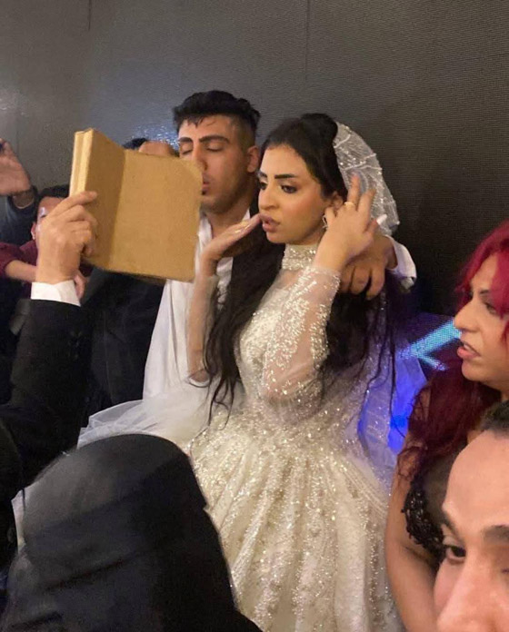 فوضى وإغماء بحفل زفاف حفيدة شعبان عبد الرحيم! خلافات عائلية سبقت الحفل! صورة رقم 4