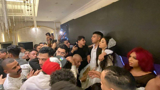 فوضى وإغماء بحفل زفاف حفيدة شعبان عبد الرحيم! خلافات عائلية سبقت الحفل! صورة رقم 2