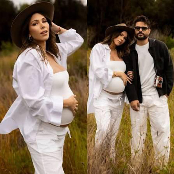 ناصيف زيتون ودانييلا رحمة يستقبلان مولودهما الأول إلياس صورة رقم 3