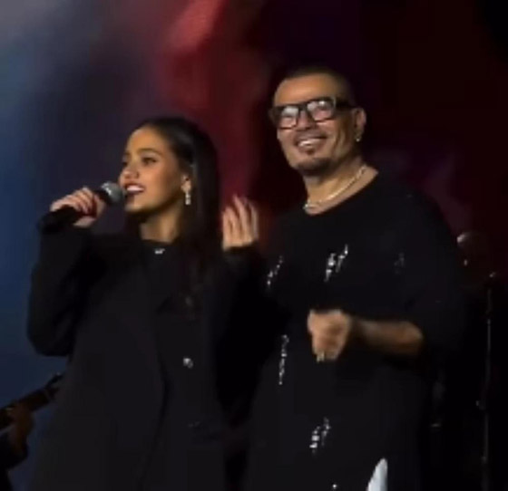 جانا عمرو دياب تشارك والدها الهضبة في غناء (خطفوني) وتخطف الأضواء  صورة رقم 2