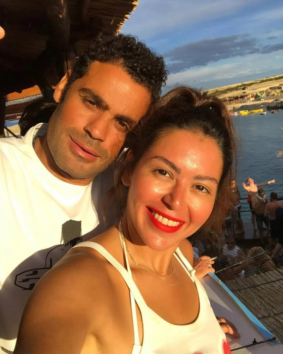 زوج لقاء الخميسي لاعب الزمالك محمد عبد المنصف ،يعتذر لها عن زواجه من اخرى دون علمها صورة رقم 1