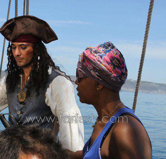 احمد عز يجسد شخصية القرصان احمد عز يجسد شخصية القرصان