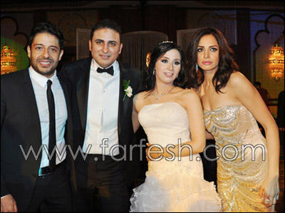 بالصور.. امال ماهر تحتفل بزفاف شقيقها  صورة رقم 1