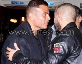 بالصور.. عمرو دياب وتامر حسني يجتمعان في مشهد نادرا ما يتكرر! صورة رقم 1