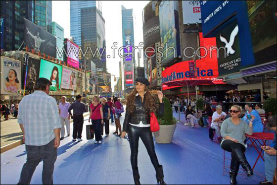 الكاميرا تلاحق كارول سماحة خلال رحلتها في برودواي  صورة رقم 3