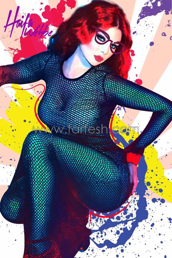  صور هيفاء وهبي تمتطي الفرس وتنافس عاصي الحلاني  صورة رقم 30