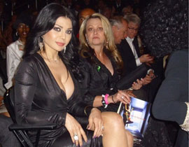 هيفاء وهبي الفنانة العربية الوحيدة التي حضرت حفل هيفاء وهبي الفنانة العربية الوحيدة التي حضرت حفل