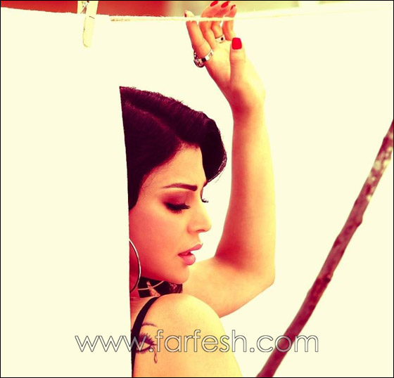 هيفاء وهبي تقوم بتصوير 