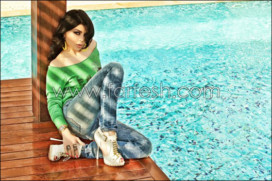 هيفاء وهبي تقوم بتصوير 