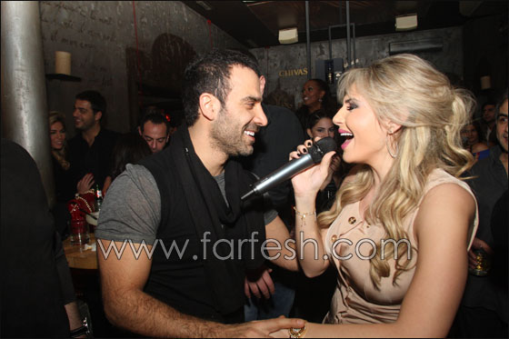 غريس جو أشقر تفاجىء زوجها في عيد ميلاده  صورة رقم 4