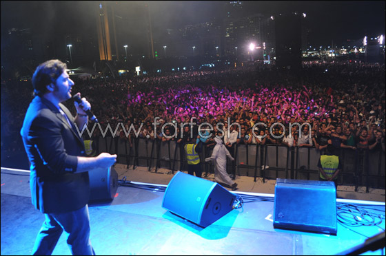 رولا سعد وملحم زين في افتتاح ليالي رولا سعد وملحم زين في افتتاح ليالي