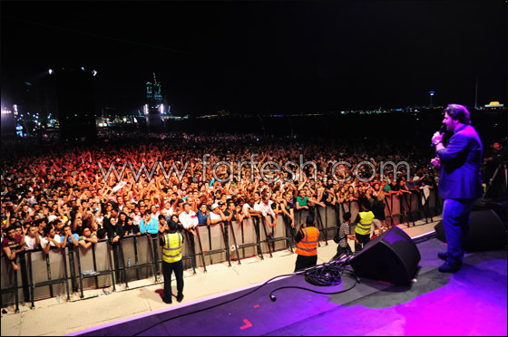 رولا سعد وملحم زين في افتتاح ليالي رولا سعد وملحم زين في افتتاح ليالي