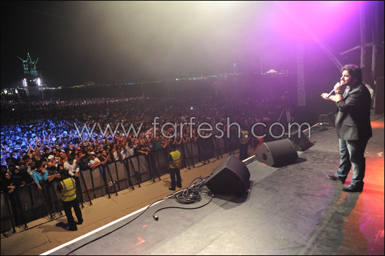 رولا سعد وملحم زين في افتتاح ليالي رولا سعد وملحم زين في افتتاح ليالي