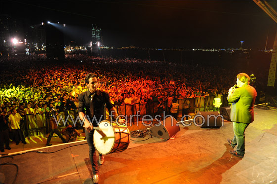 رولا سعد وملحم زين في افتتاح ليالي رولا سعد وملحم زين في افتتاح ليالي