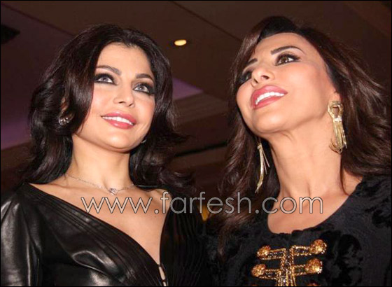 هيفا تفاجيء نجوى كرم وتحتفل معها بتجديد تعاقدها مع روتانا صورة رقم 4 هيفا تفاجيء نجوى كرم وتحتفل معها بتجديد تعاقدها مع روتانا صورة رقم 4