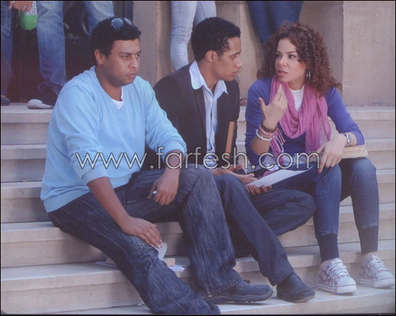 بالصور.. ألفت عمر تنتهي من تصوير مشاهد 