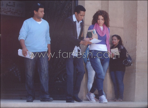 بالصور.. ألفت عمر تنتهي من تصوير مشاهد 