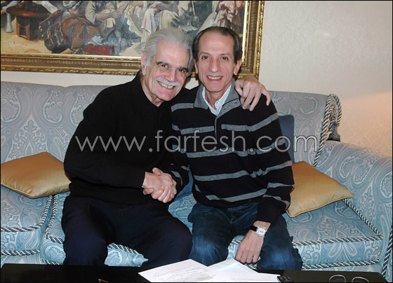 عمر الشريف يعيد فيلم عمر الشريف يعيد فيلم