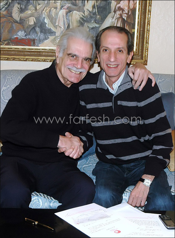 عمر الشريف يعيد فيلم عمر الشريف يعيد فيلم