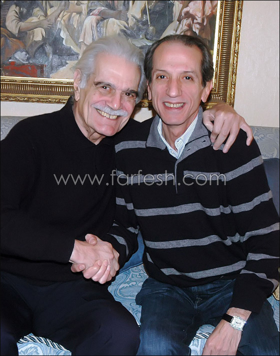 عمر الشريف يعيد فيلم عمر الشريف يعيد فيلم