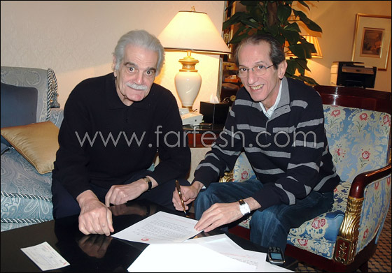 عمر الشريف يعيد فيلم عمر الشريف يعيد فيلم