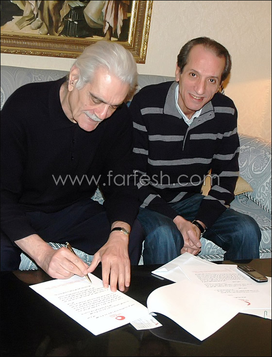 عمر الشريف يعيد فيلم عمر الشريف يعيد فيلم