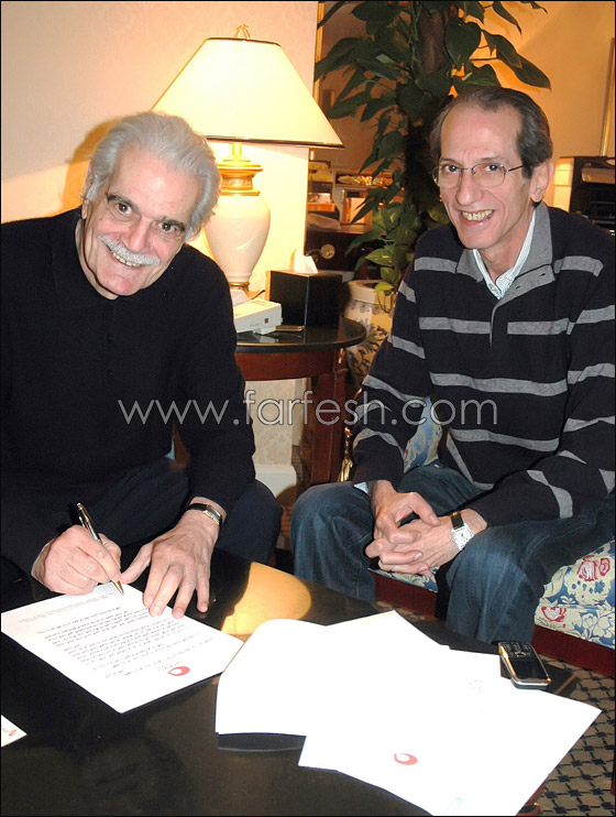 عمر الشريف يعيد فيلم عمر الشريف يعيد فيلم