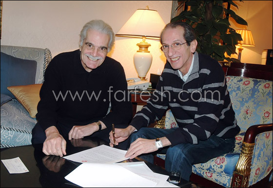 عمر الشريف يعيد فيلم عمر الشريف يعيد فيلم